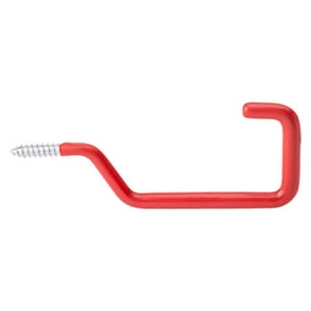 National Hardware 4.5 in. Red Vinyl Coated Screw Hooks 206873